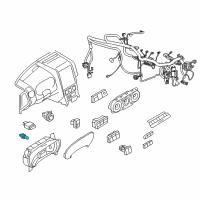 OEM 2009 Ford Explorer Sport Trac Bulb Diagram - 6L2Z-13466-A