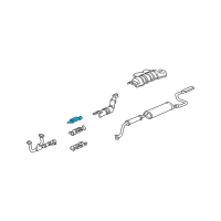 OEM 2004 Honda Pilot Cover (Upper) Diagram - 18182-PGE-A00