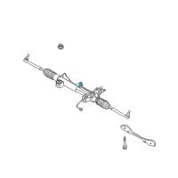 OEM 2014 Infiniti Q60 Tube Assembly - Cylinder Diagram - 49541-JK61B