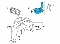 OEM Cadillac CT4 HOUSING ASM-F/TNK FIL PIPE Diagram - 84181513