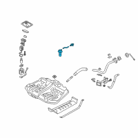 OEM 2016 Hyundai Azera Valve Assembly-Fuel Ventilator Diagram - 31155-3R500