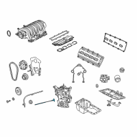 OEM 2006 Dodge Magnum Indicator-Engine Oil Level Diagram - 5037739AA