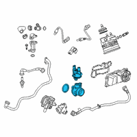 OEM 2022 Cadillac XT4 Valve Assembly Diagram - 55515676