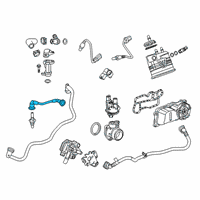 OEM 2022 Cadillac XT4 HOSE ASM-PCV VLV Diagram - 55486663