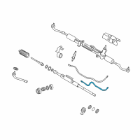 OEM Hyundai Azera Tube Assembly-Feed Diagram - 57717-3K000