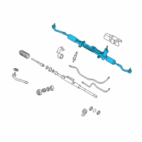 OEM 2006 Hyundai Azera Gear & Linkage Assembly-Power Steering Diagram - 57700-3L000