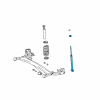 OEM 2005 Scion xB Shock Diagram - 48530-59815