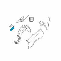 OEM 2004 BMW Z4 Cover Pot Diagram - 51-17-7-012-738