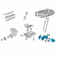 OEM Cadillac XTS Adapter Diagram - 12687814