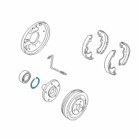 OEM Mercury Retainer Diagram - YL8Z-1L124-AA