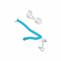 OEM 2005 Toyota Sequoia Stabilizer Bar Diagram - 48812-AF020