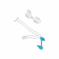 OEM 2006 Toyota Sequoia Stabilizer Link Diagram - 48830-0C010