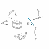 OEM 2007 Chevrolet Cobalt Negative Cable Diagram - 88987148