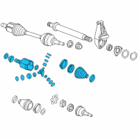 OEM 2013 Chevrolet Cruze Inner Joint Diagram - 13335242