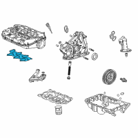 OEM 2017 Acura RLX Gasket, In. Manifold (Nippon Leakless) Diagram - 17105-R9P-A01