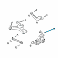 OEM 2020 Lincoln Corsair Lower Control Arm Mount Bolt Diagram - -W720607-S439