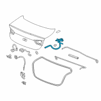 OEM 2022 Chevrolet Malibu Hinge Diagram - 84765068