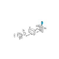 OEM 1989 Buick Regal Wiring-Fog Lamp Diagram - 16502944