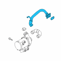 OEM 2012 BMW Z4 Line, Engine Feed-Coolant Pump Diagram - 11-53-7-558-522