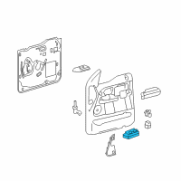 OEM 2003 Ford Expedition Window Switch Diagram - 5L1Z-14529-BA