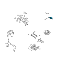 OEM 2008 Hyundai Elantra Jack Assembly Diagram - 09110-1C000