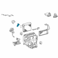 OEM Toyota Land Cruiser Expansion Valve Diagram - 88515-50190