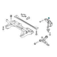 OEM 2018 Ram ProMaster City Nut-Control Arm STRUT Diagram - 68267956AA