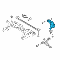 OEM 2019 Ram ProMaster City Front Lower Control Arm Diagram - 68263229AA