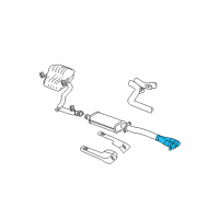 OEM 2011 Jeep Compass Clamp-Exhaust Diagram - 4695220AB
