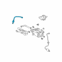 OEM 2011 Lexus IS F Sensor, Air Fuel Ratio Diagram - 89467-53020