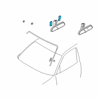 OEM BMW 750iL Set Of End Caps Diagram - 51-16-8-160-826