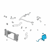 OEM Chevrolet Impala Reservoir Diagram - 10333858