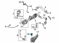 OEM 2022 Ram 1500 Tube-EGR Diagram - 68289591AA