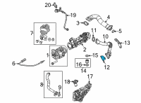 OEM 2022 Jeep Wrangler Gasket Diagram - 68211317AA