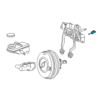 OEM 2003 Lincoln LS Stoplamp Switch Diagram - XW4Z-13480-AA