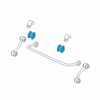 OEM 2006 Pontiac GTO Bushing-Rear Stabilizer Shaft Diagram - 92038560