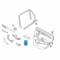 OEM 2017 BMW X1 SWITCH FOR POWER WINDOW, BEI Diagram - 61-31-9-333-686