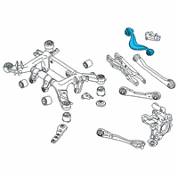 OEM BMW 640i xDrive Gran Turismo Rubber Bush Control Arm Diagram - 33-32-6-861-119