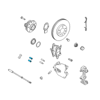 OEM Saturn Guide Pin Seal Diagram - 90510227