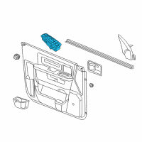 OEM 2016 Ram 1500 Switch-Front Door Diagram - 68148893AB