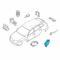 OEM Ford Flex Control Module Diagram - DG1Z-15K602-A