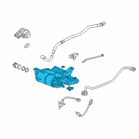 OEM Honda Civic Canister Set Diagram - 17011-TBA-L01