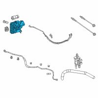 OEM Jeep Cherokee CANISTER-Vapor Diagram - 68080835AJ