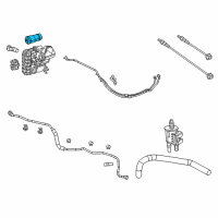 OEM 2015 Jeep Cherokee Filter-Fuel Vapor CANISTER Diagram - 4627332AB