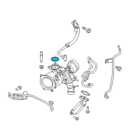 OEM 2015 Ford Escape Turbocharger Gasket Diagram - BM5Z-9450-A