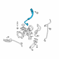 OEM 2013 Ford Escape Oil Feed Tube Diagram - BM5Z-6K679-A