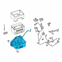 OEM 2013 Ford F-150 Battery Tray Diagram - CL3Z-10732-A