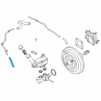 OEM 2012 Nissan Juke Hose Vacuum Tank Diagram - 47471-1KA0B