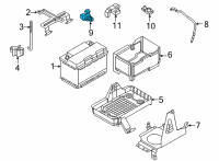 OEM Nissan Sensor Assembly-Current Diagram - 25082-0499R