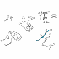 OEM 2012 Ford Escape Filler Pipe Diagram - CL8Z-9034-B